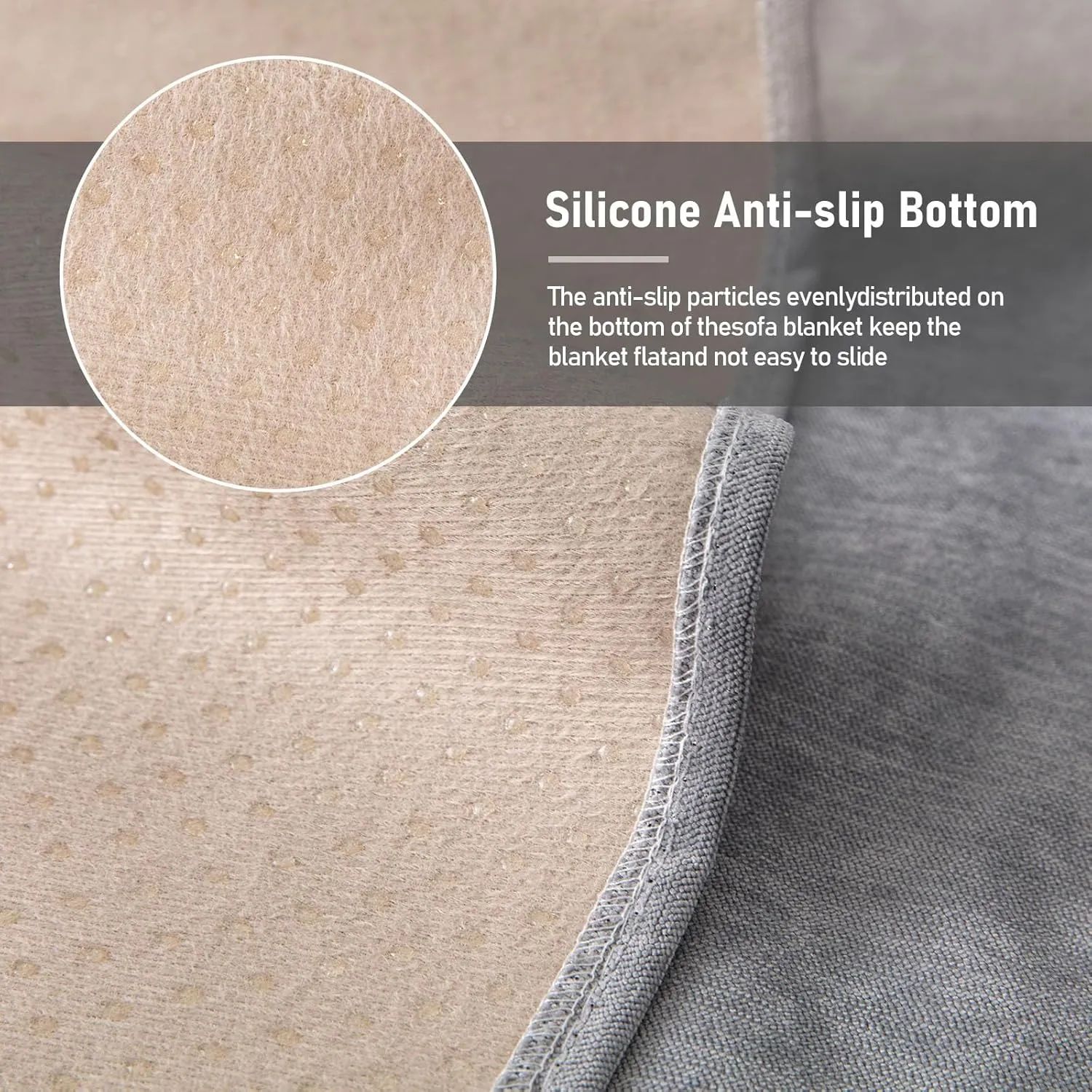 100% Waterproof Couch Covers for Pets Sofa Covers Washable Sectional Couch Cover for 3 Cushions- Cat Scratch Proof Couch Protector Sofa Slipcover, 71 x 134, Light Grey - U