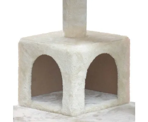 134cm Multi Level Cat Post in Beige