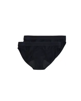 2-Pack Leakproof Cotton Bikini
