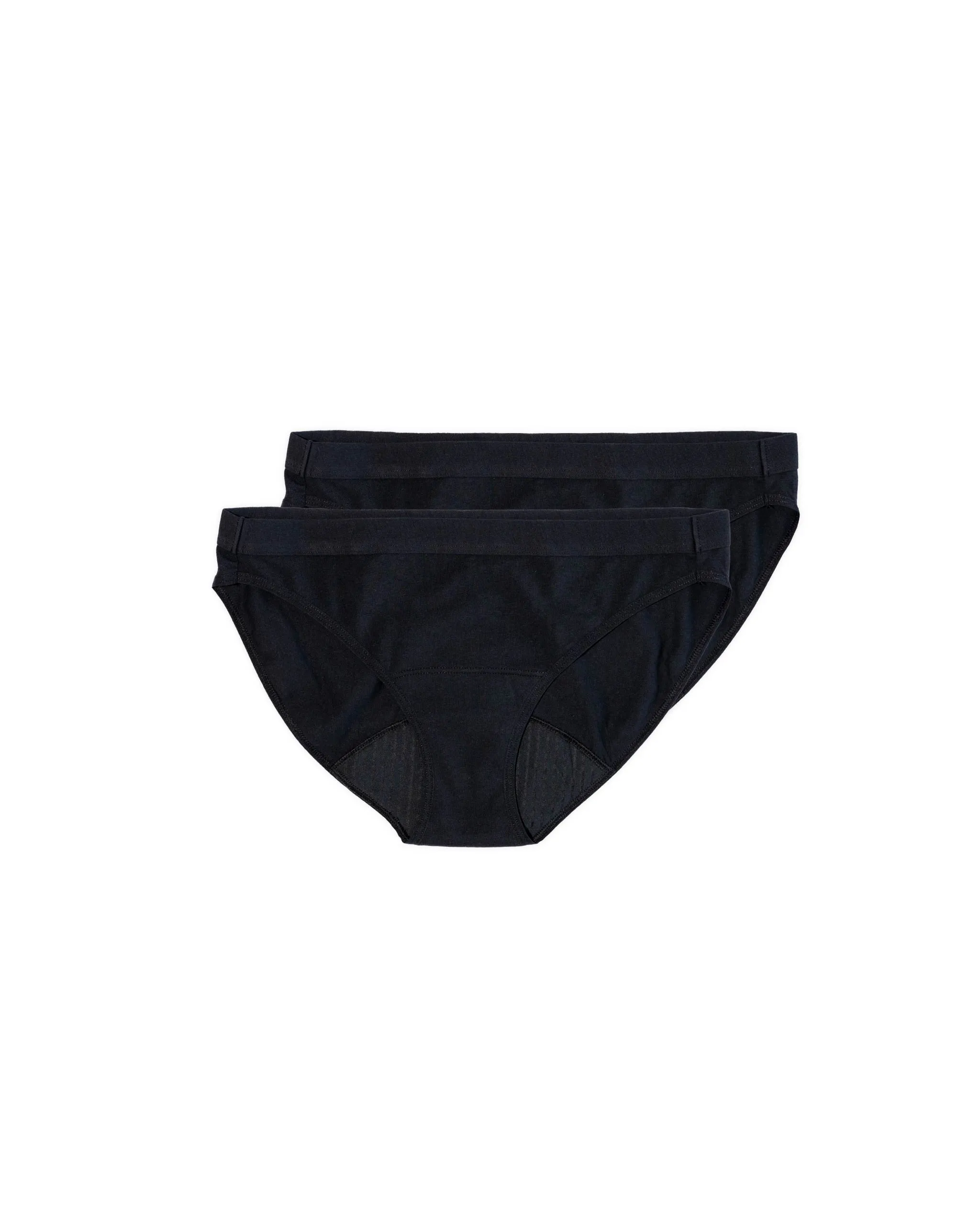 2-Pack Leakproof Cotton Bikini
