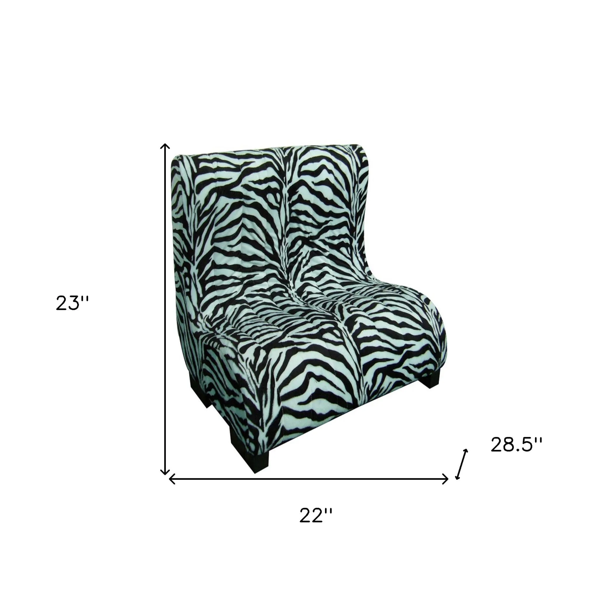 23" Cheetah Print Upholstered Chaise Lounge Style Dog Bed