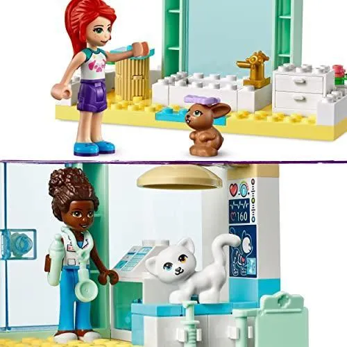 41695 Friends Pet Clinic Vet Set, Animal Rescue Toy