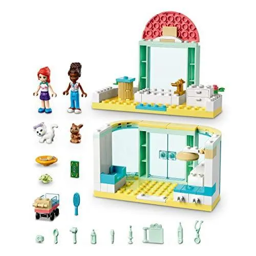 41695 Friends Pet Clinic Vet Set, Animal Rescue Toy