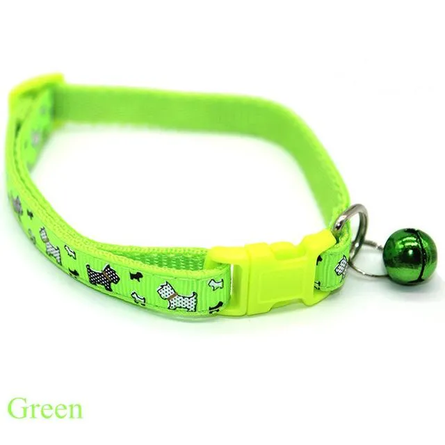 Adjustable Cat Collar with Bell