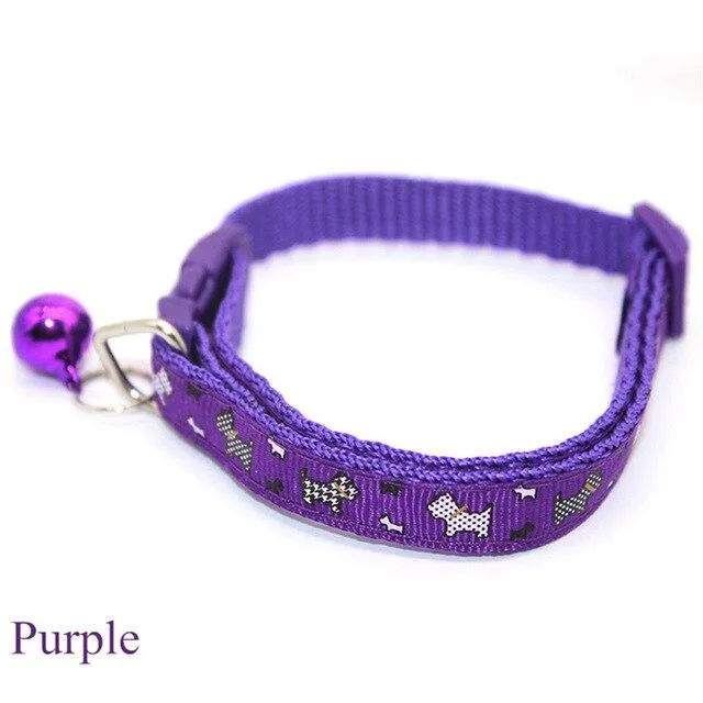 Adjustable Cat Collar with Bell