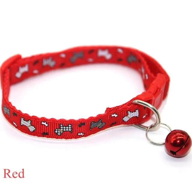 Adjustable Cat Collar with Bell
