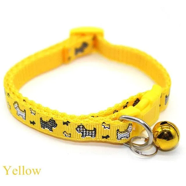 Adjustable Cat Collar with Bell