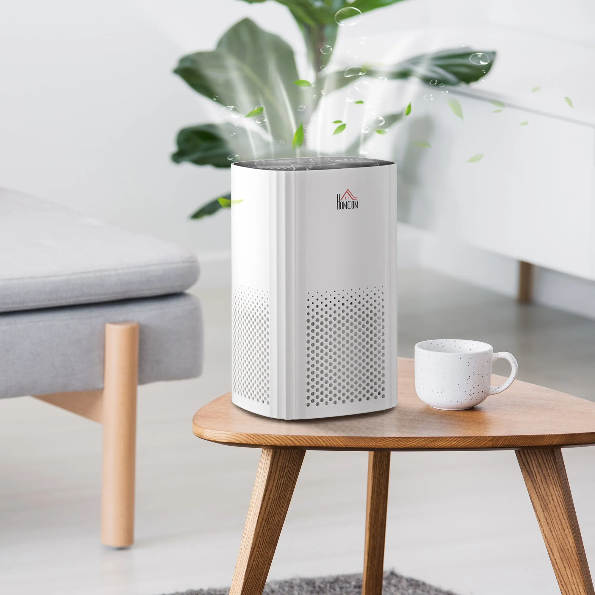 Air Purifiers for Bedroom with 3-Stage Carbon HEPA Filtration System