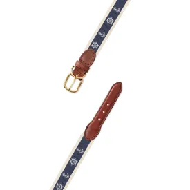 Anchor Motif Dog Collar