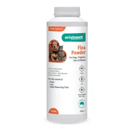 Aristopet Flea Powder for Dogs Cats Puppies and Kittens 200g^^^