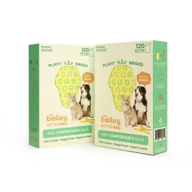 Bailey Better Bags – 100% Compostable – 120 Pack