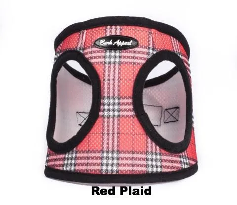 Bark Appeal Mesh EZ Wrap Plaid Harness