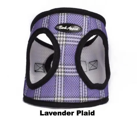 Bark Appeal Mesh EZ Wrap Plaid Harness