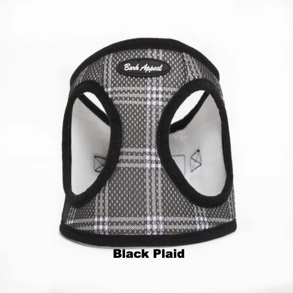 Bark Appeal Mesh EZ Wrap Plaid Harness