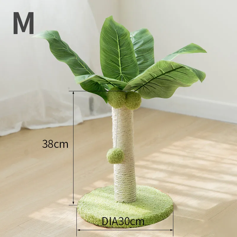 Cat Scratching Post - Palm Tree Shaped