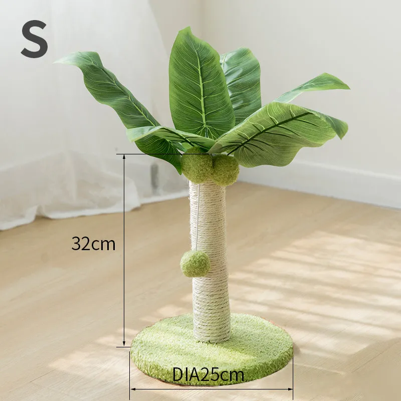Cat Scratching Post - Palm Tree Shaped
