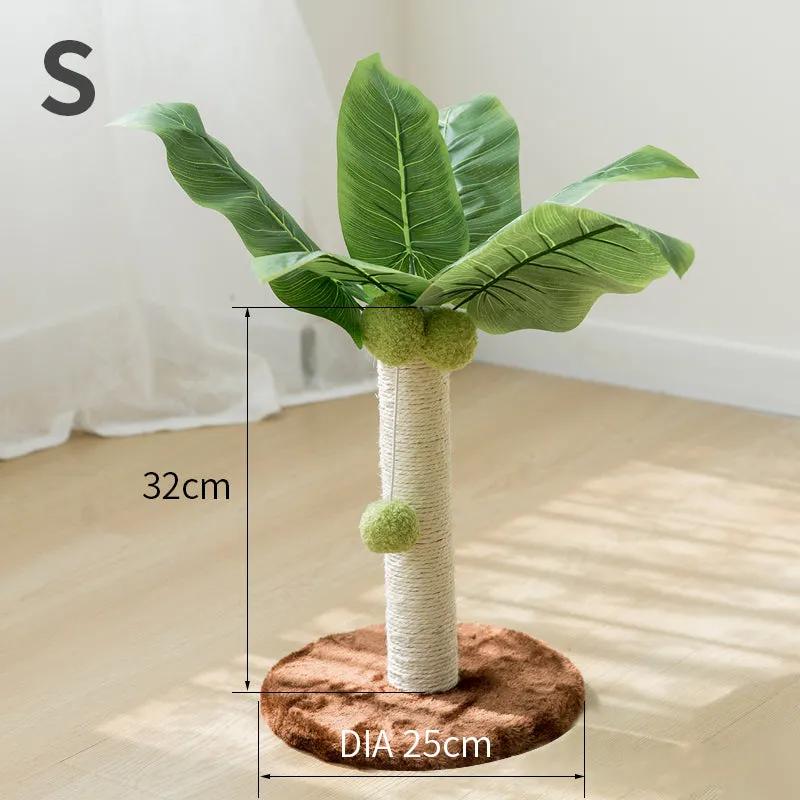 Cat Scratching Post - Palm Tree Shaped