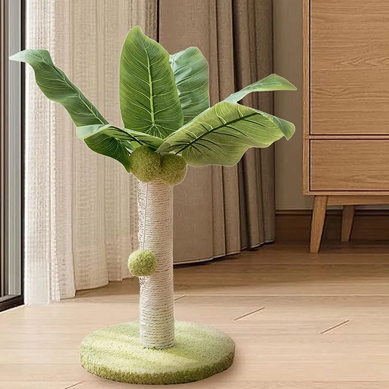 Cat Scratching Post - Palm Tree Shaped