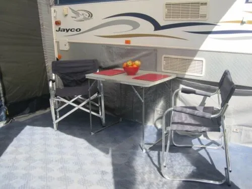 Coast Caravan Annex Floor Matting Mat 4.0m X 2.5m Blue Caravan
