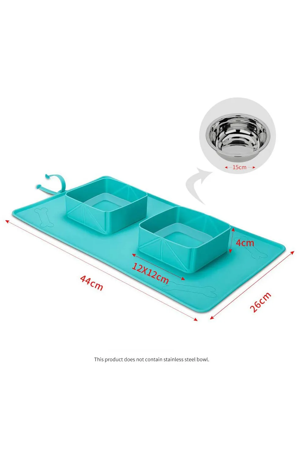 Collapsible Travel Pet Bowl
