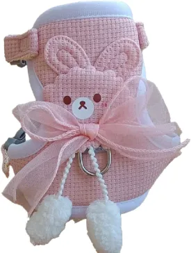 Cute Bow Leash cat Collar Breakaway with Bell, Kitten Collar no Bell, Matching for Small Dogscat Collars