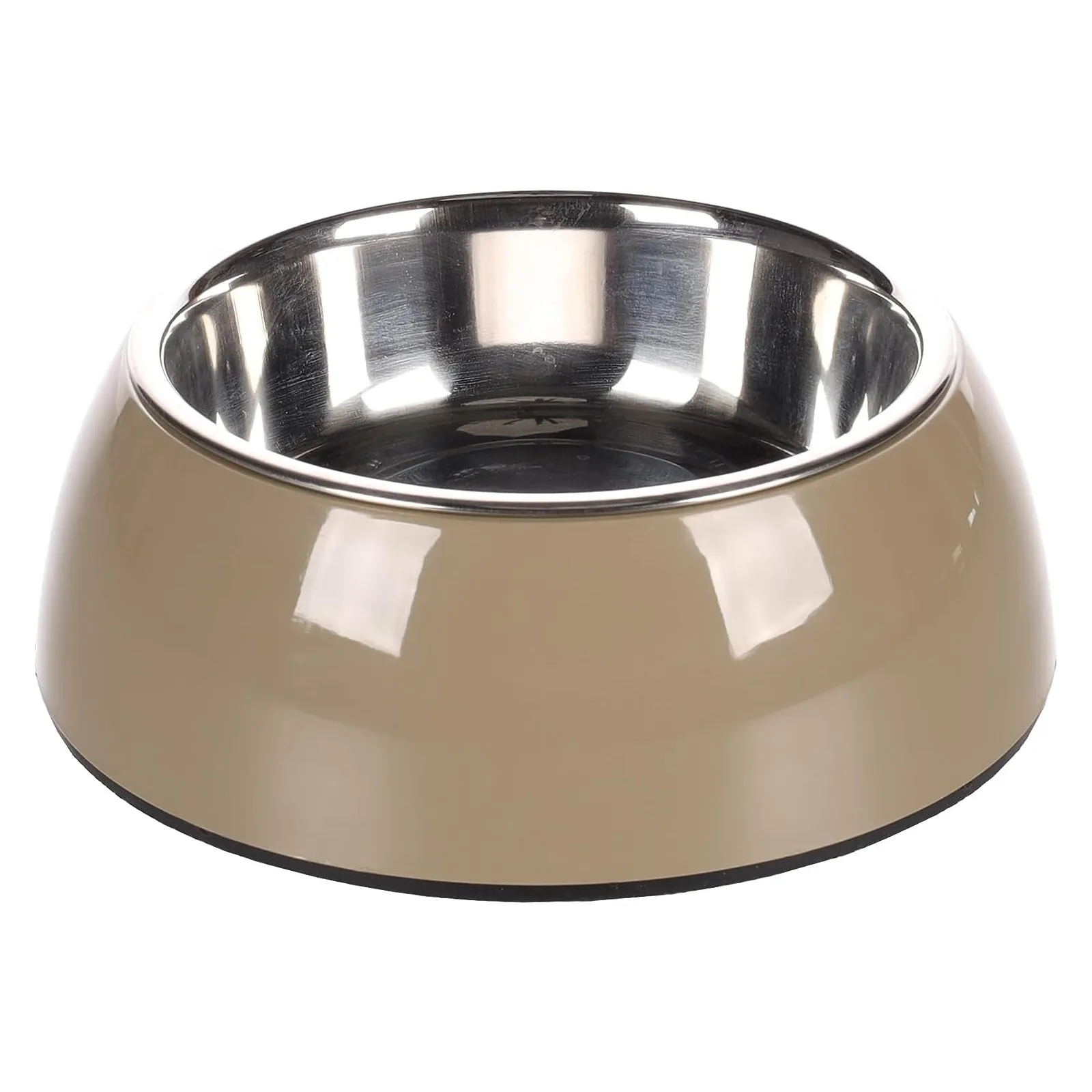 Flamingo Taupe Feeding & Drinking Pet Bowl