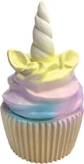 Fou Fou Dog - Rainbow Swirl Unicorn Cupcake