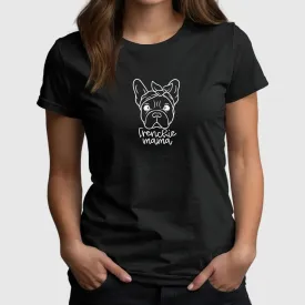Frenchie Mum Tee - Dog Lover Gift - French Bulldog Graphic Top