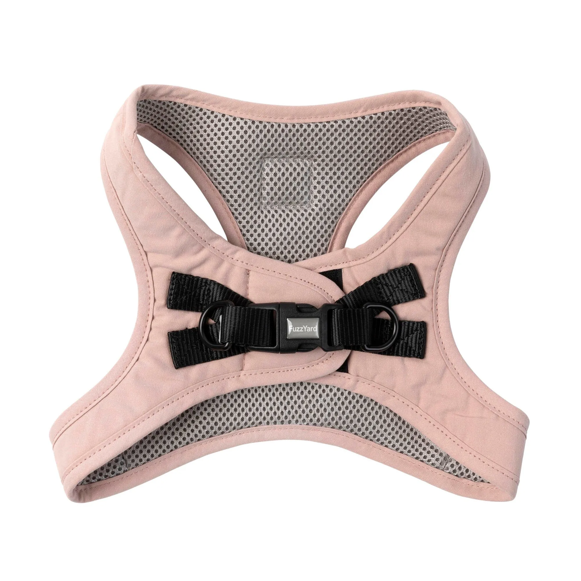 FuzzYard Life Step In Dog Harness Soft Blush Medium