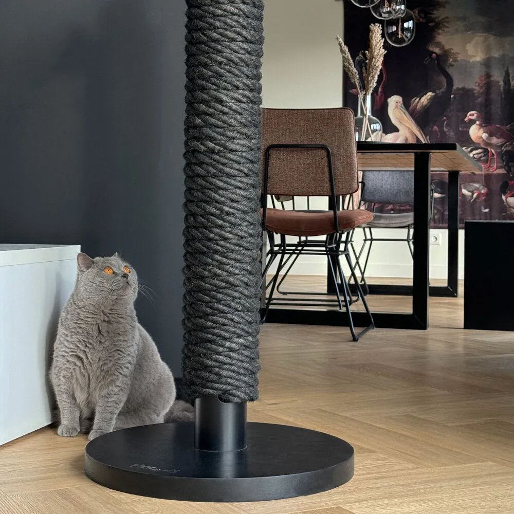 Hoopo® Totem Cat Scratching Post | Black