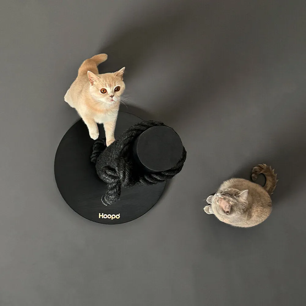 Hoopo® Totem Cat Scratching Post | Black
