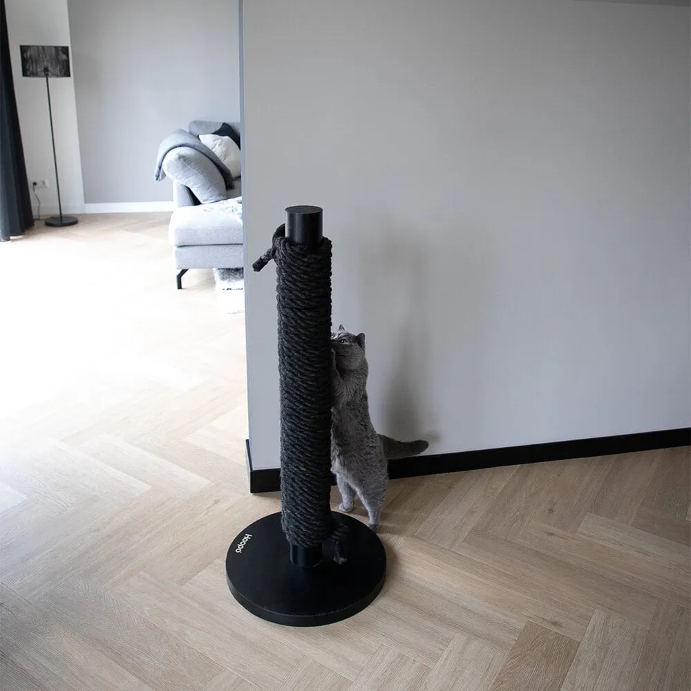 Hoopo® Totem Cat Scratching Post | Black