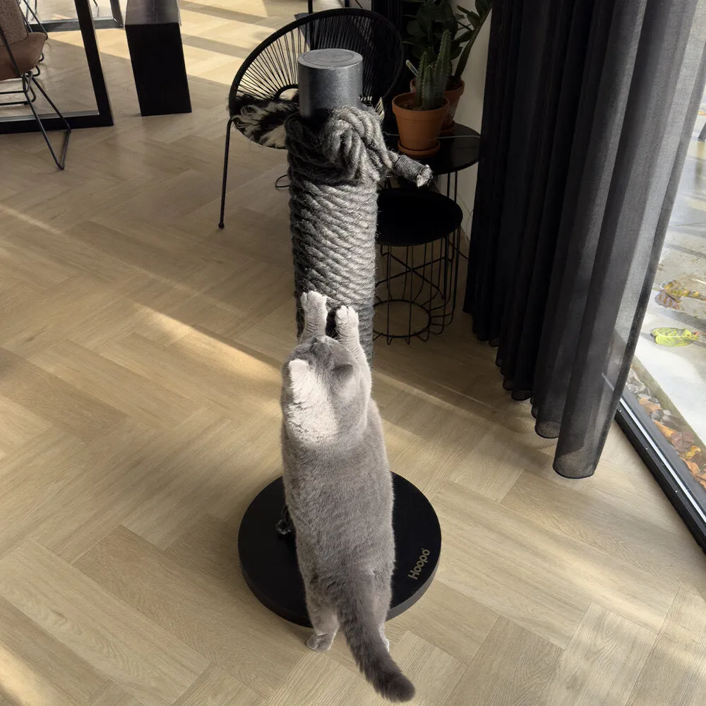 Hoopo® Totem Cat Scratching Post | Black