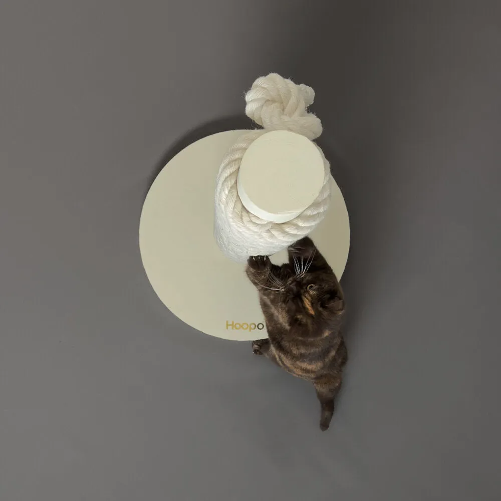 Hoopo® Totem Cat Scratching Post | White