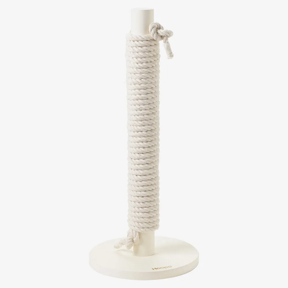 Hoopo® Totem Cat Scratching Post | White