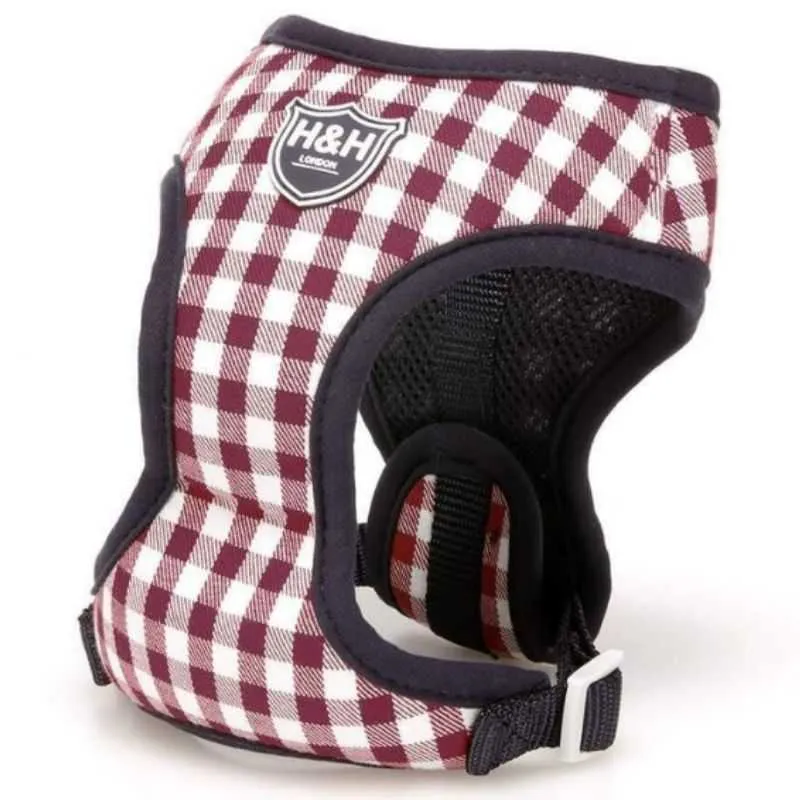 Hugo & Hudson Red Gingham Dog Harness
