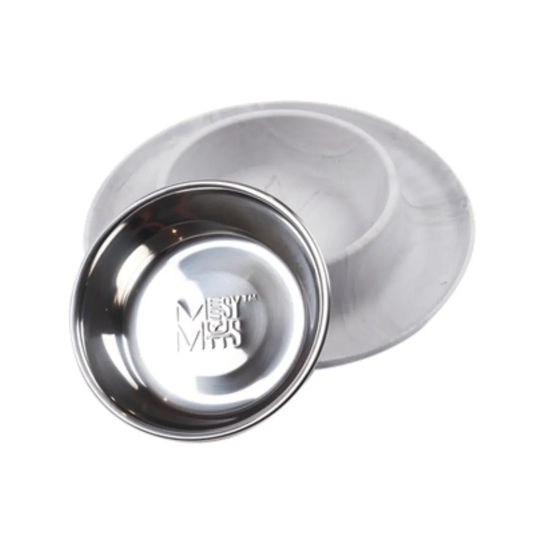 Indipets Stainless Steel No-Tip Dog Bowl