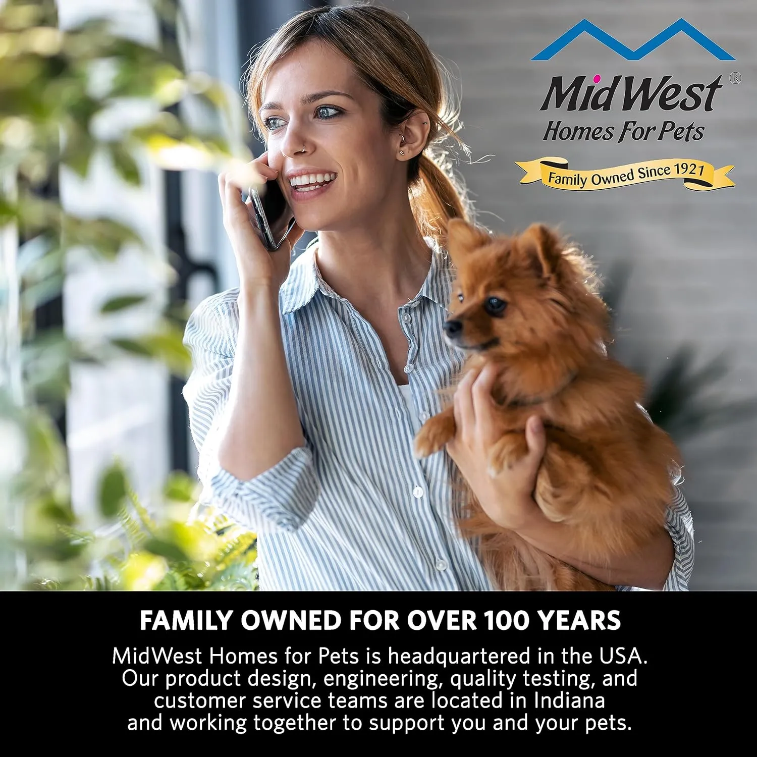 MidWest Homes for Pets QuiteTime Deluxe Wave Bolster Bed for Large Dogs; Easily Machine Wash and Dry; Tan; 42"; 40242-WVTN