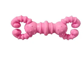 Non Toxic Rubber scorpio toy for Dental Puppy Teething, Chew Toy (Pink-color)