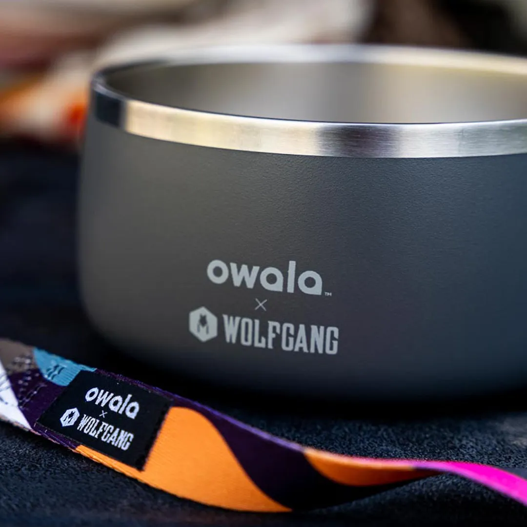 OWALA x WOLFGANG PET BOWL