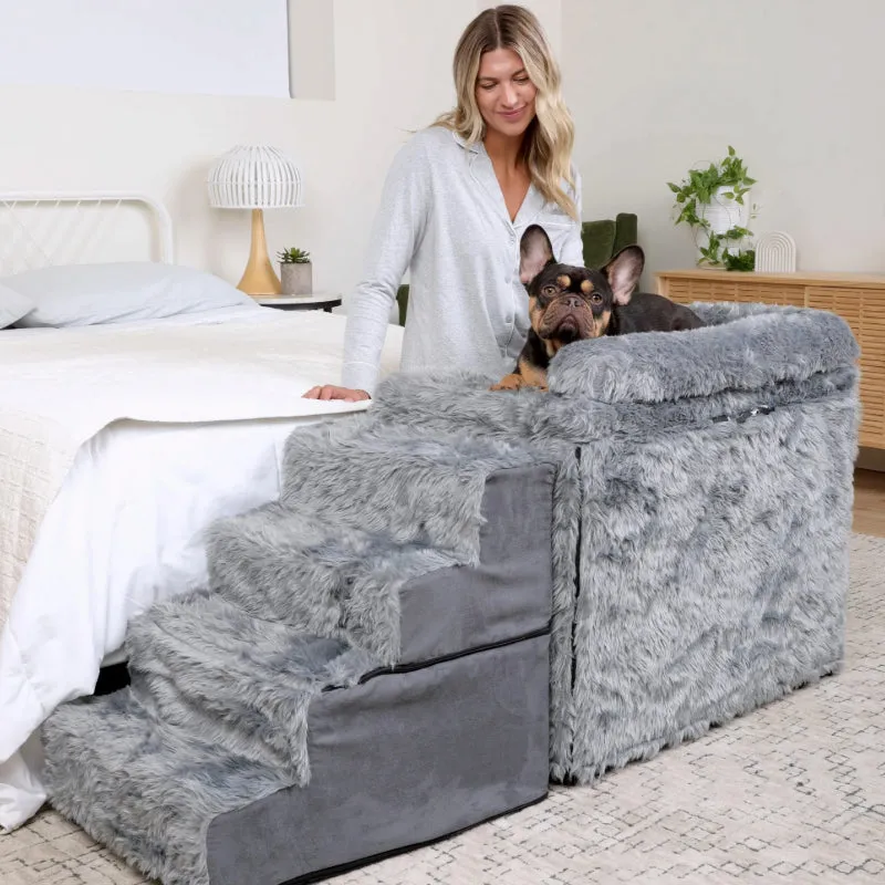 Paw Brands, Pet Bedside Sleeper Crate Kit & Stairs