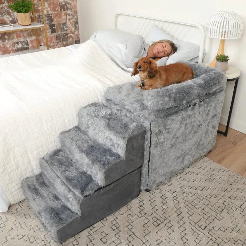 Paw Brands, Pet Bedside Sleeper Crate Kit & Stairs