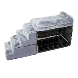 Paw Brands, Pet Bedside Sleeper Crate Kit & Stairs