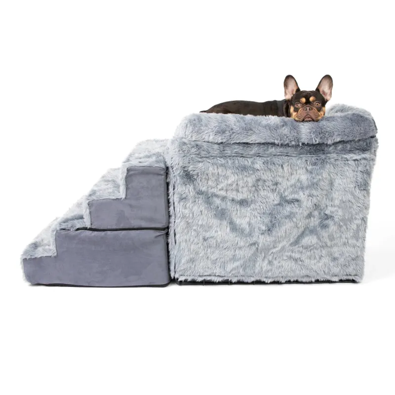 Paw Brands, Pet Bedside Sleeper Crate Kit & Stairs