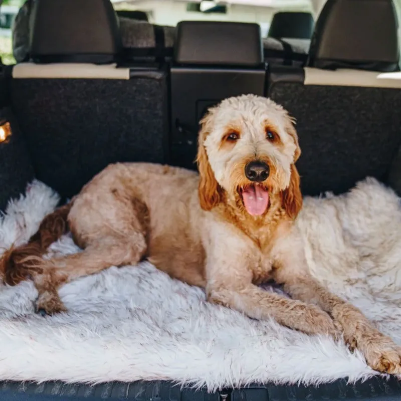 Paw Brands, PupRug™ Portable Orthopedic Dog Bed, White