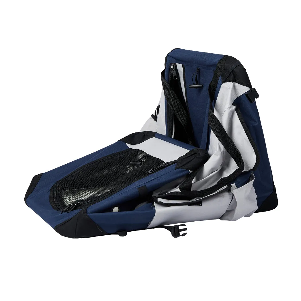 Pet Carrier Bag Dog Puppy Spacious Outdoor Travel Hand Portable Crate - M