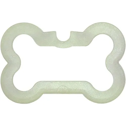 Pet ID Tag Silencer - Small - Bone