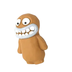 Say Cheese Rubber Dog Toy
