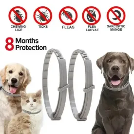 SEISSO Pet Anti-Flea Collar 8 Months Protection
