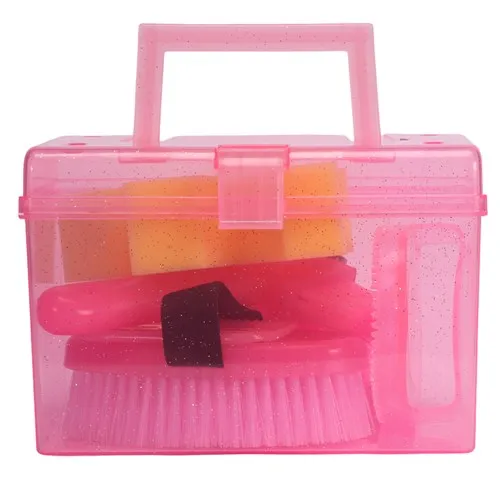 Showmaster Glitter Grooming Kit - Blue or Pink